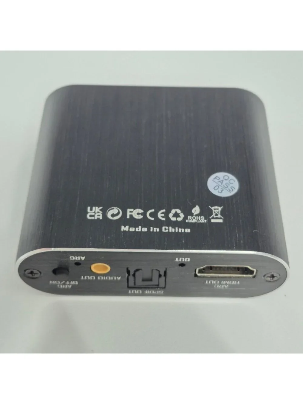 HDMI ARC Audio Extractor Converter 4K 60Hz Avedio Links HDMI to Optical 3.5mm